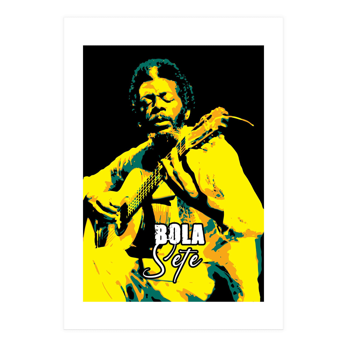 Bola Sete Brazilian Jazz Guitarist Legend (Print Only)