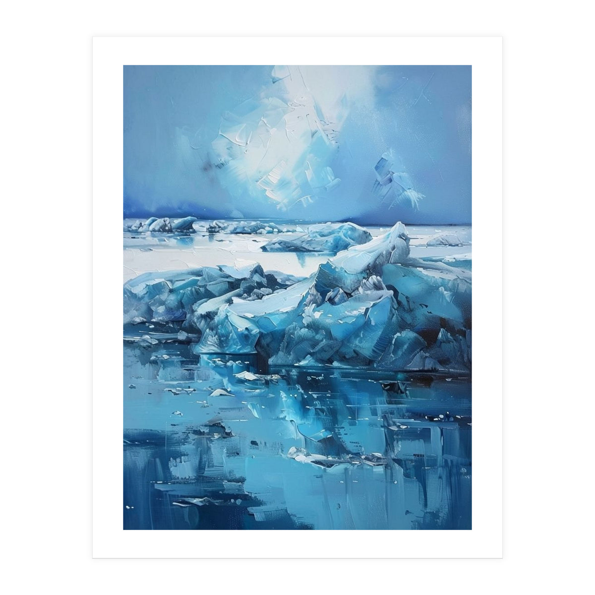 The Silent Fracture of Cerulean Giants (Print Only)