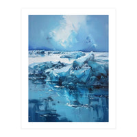 The Silent Fracture of Cerulean Giants (Print Only)