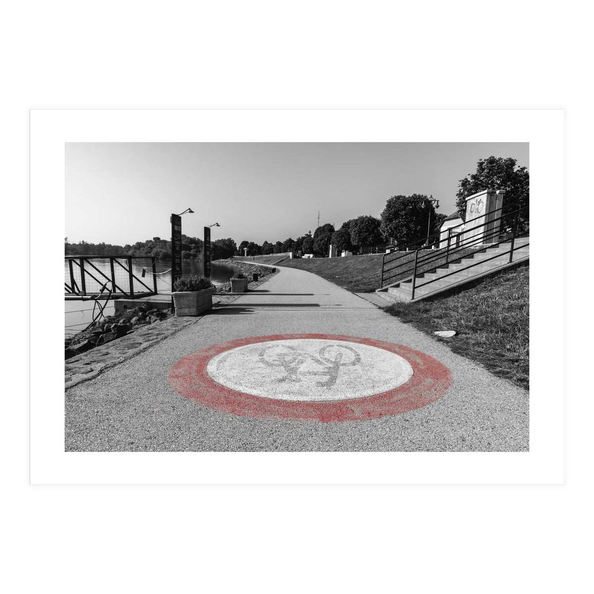 No way for bikes (Print Only)