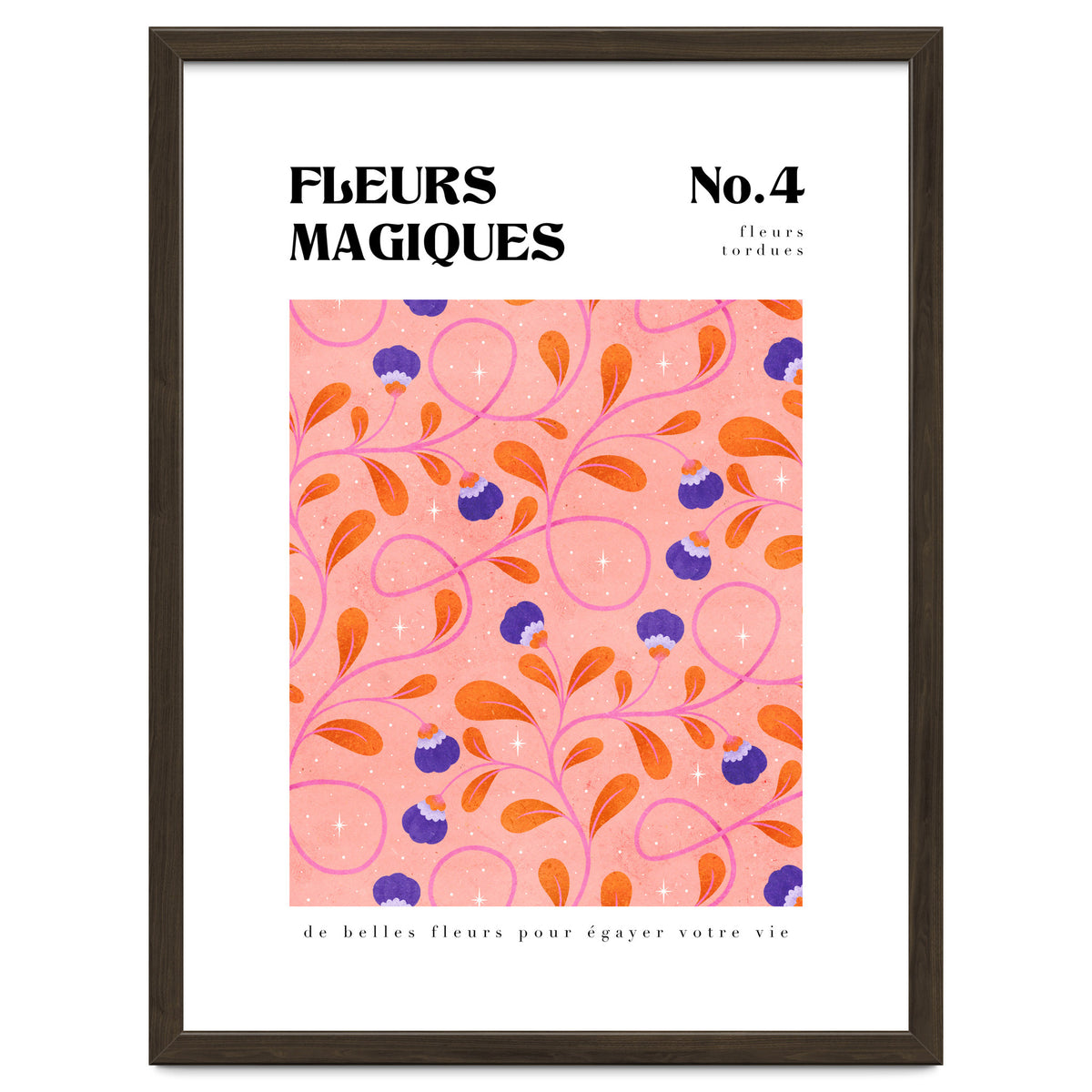 Magical Flowers No.4 Twisty Florals