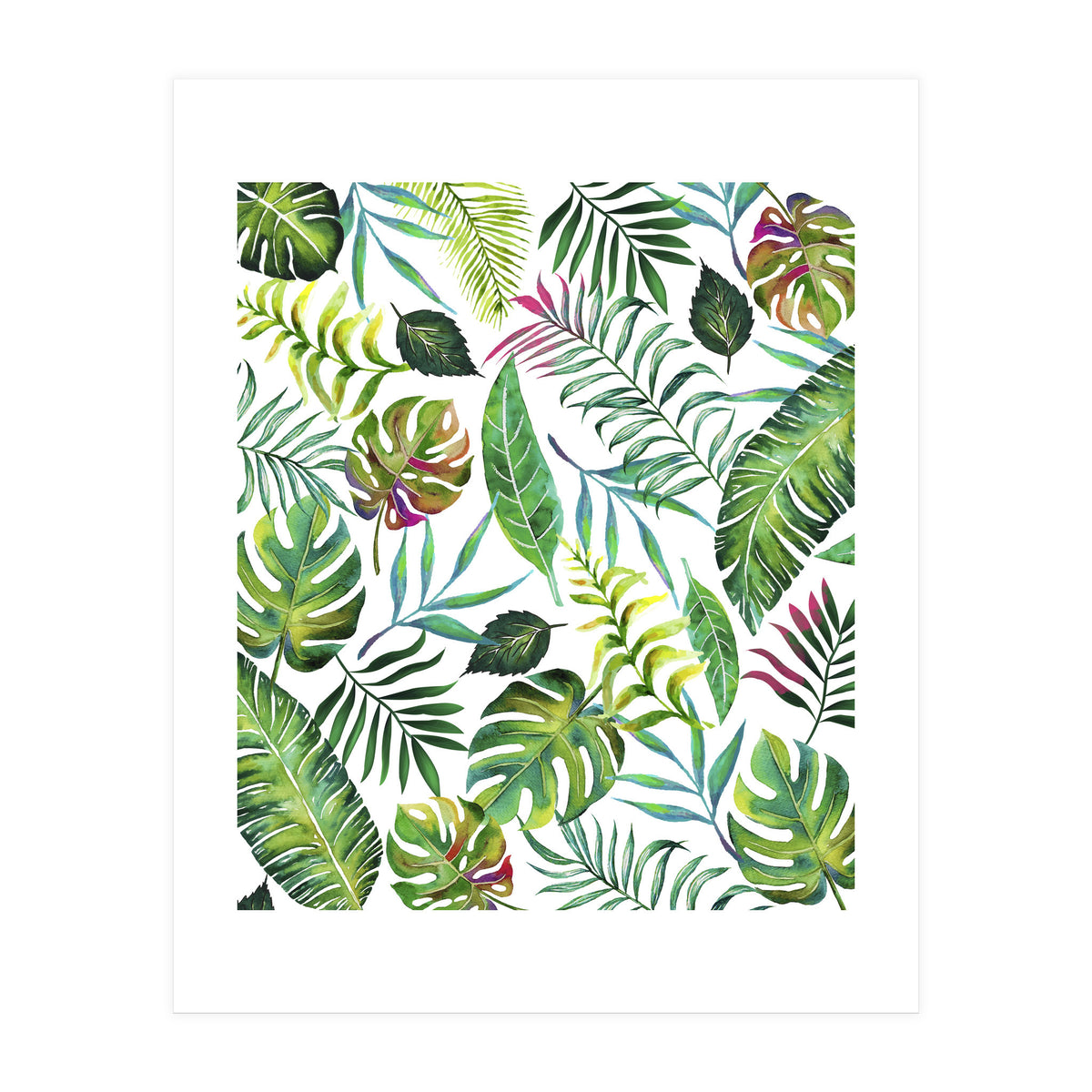 Tropical Flora #society6 #decor #buyart (Print Only)