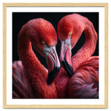 Two Flamingos Together thumbnail