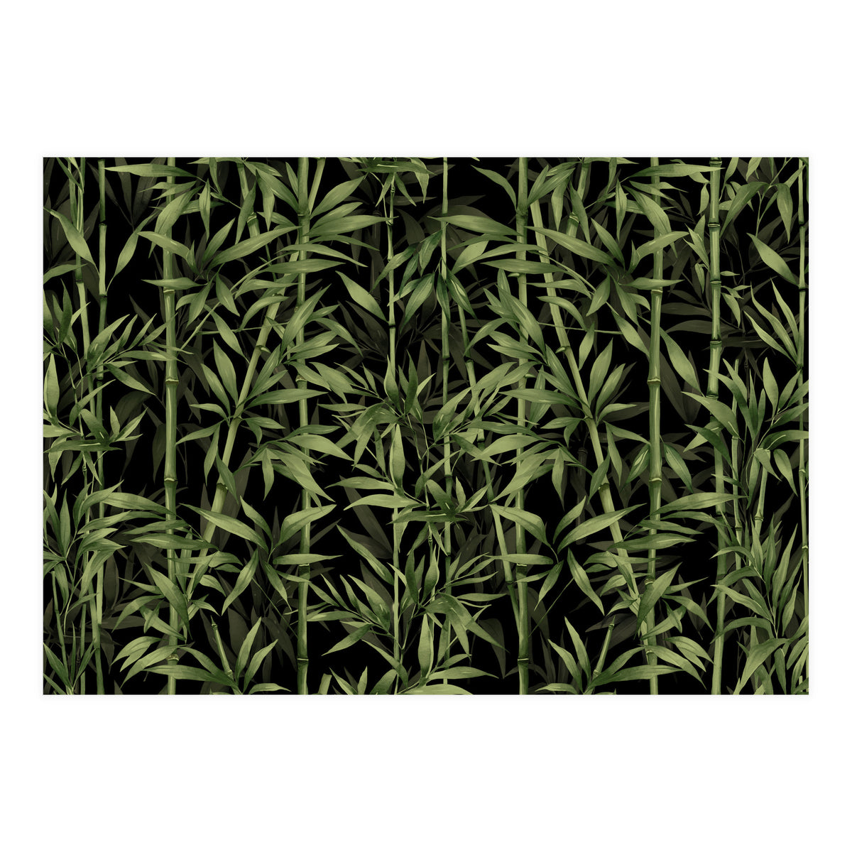 Bamboo Black (Print Only)