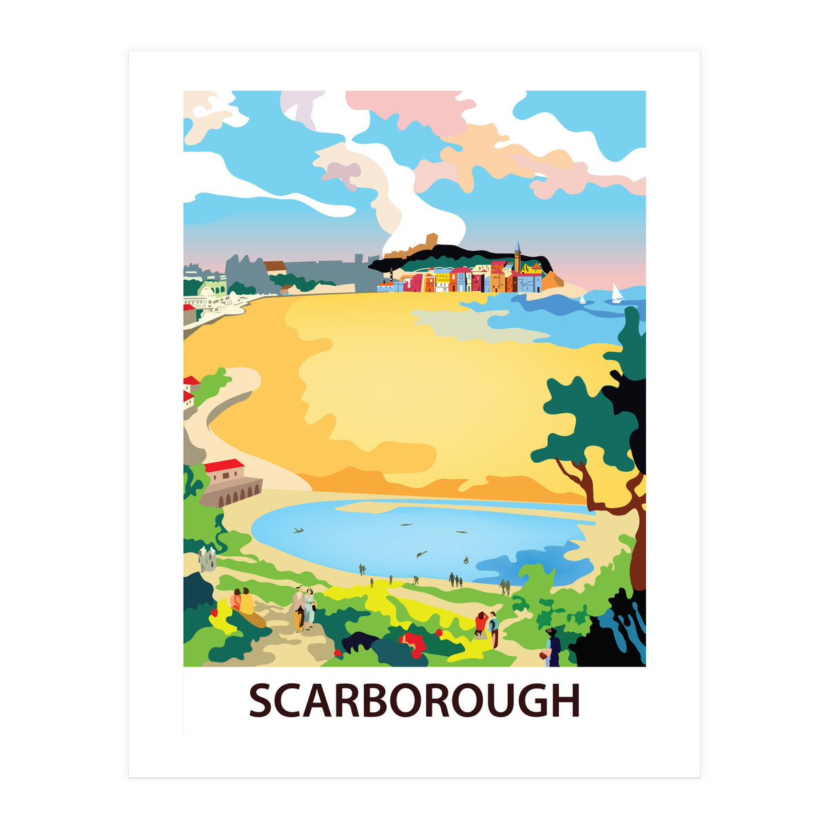 Scarborough, North Yorkshire (Print Only)