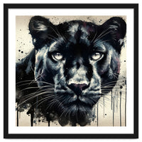 Watercolor Panther