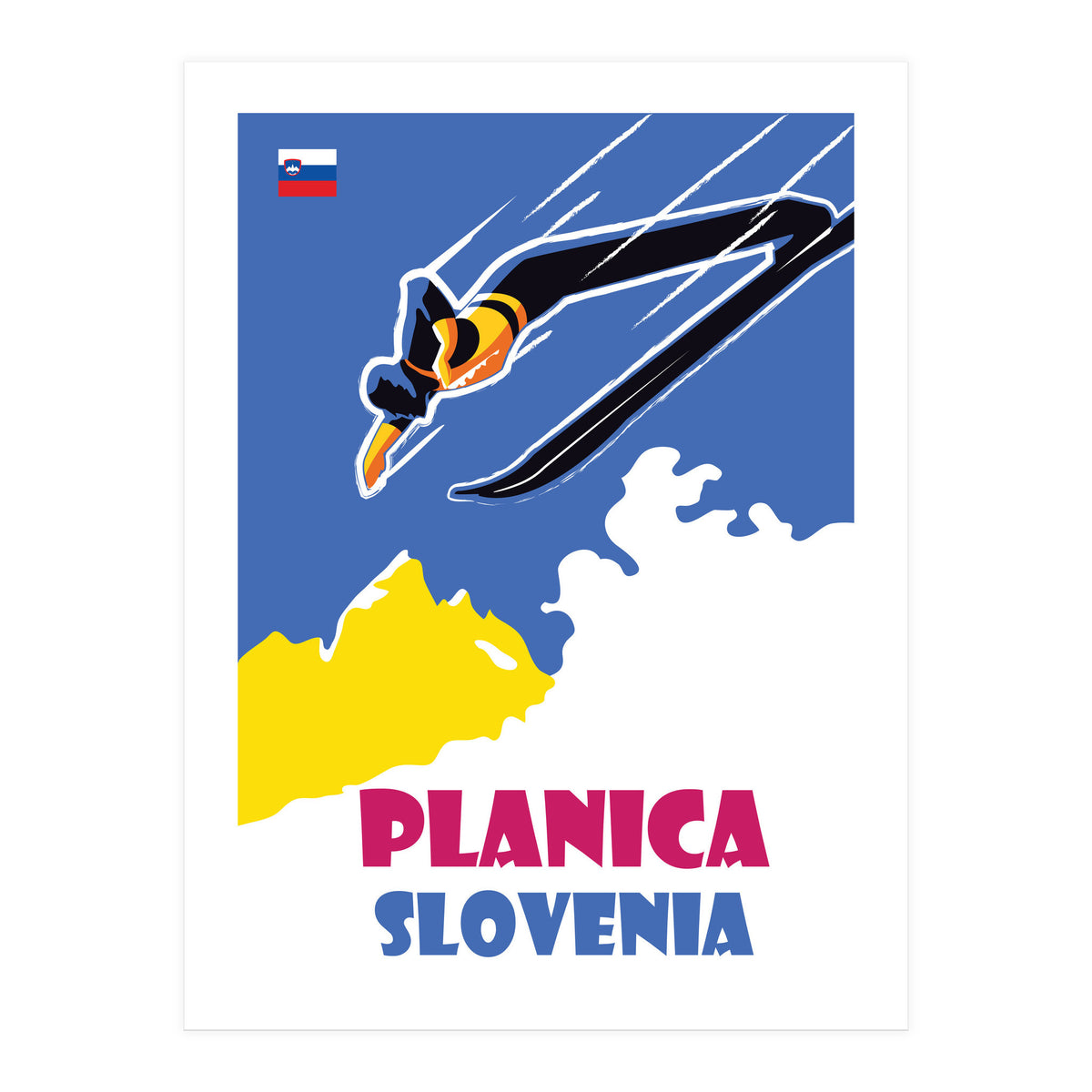 Planica, Slovenia, Ski Jump (Print Only)