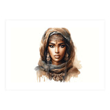 Desert Muse Watercolor Portrait (Print Only) thumbnail