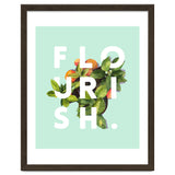 Flourish #society6 #buyart #typography #artprint thumbnail