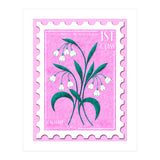 Berkshire Summer Snowflake Postage Stamp (Print Only) thumbnail