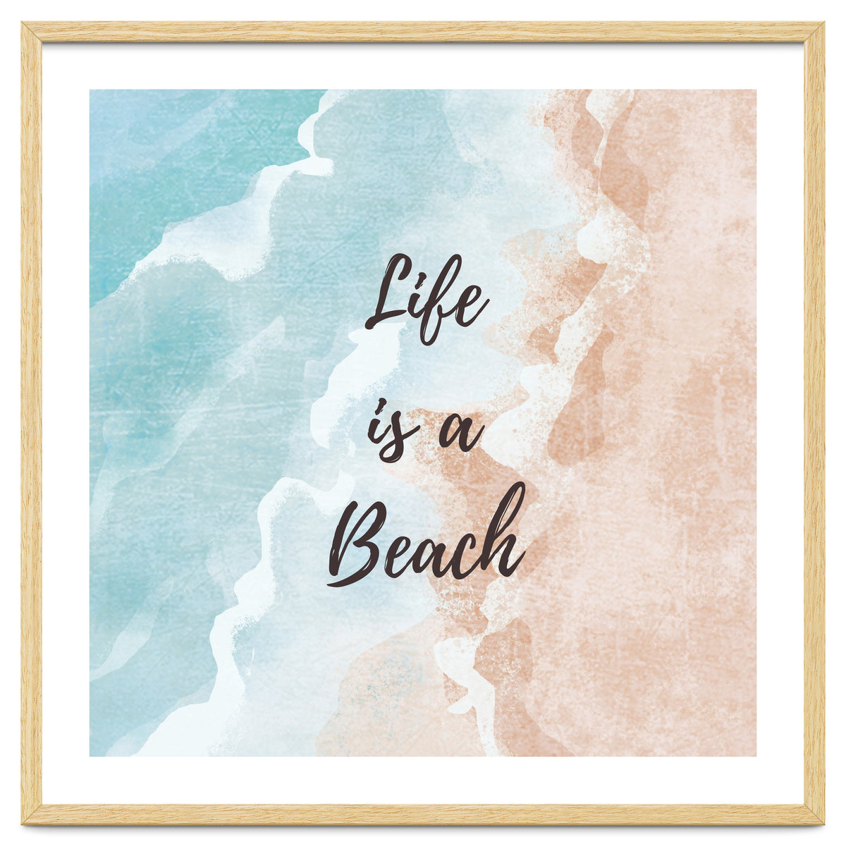 Life's a beach, enjoy the waves 🌊