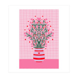 Heart Flowers Vase (Print Only) thumbnail