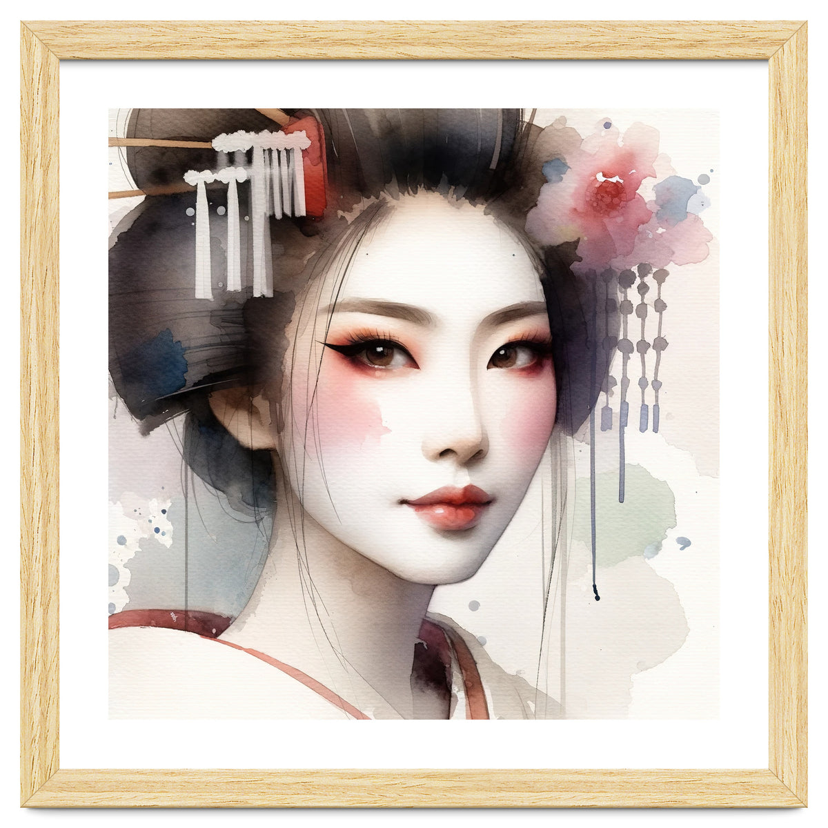 Rose Veil Modern Geisha