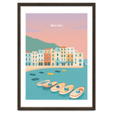 Amalfi Coast Italy Travel Postcard thumbnail