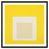 JOSEF ALBERS - HOMAGE TO THE SQUARE YELLOW WHITE thumbnail