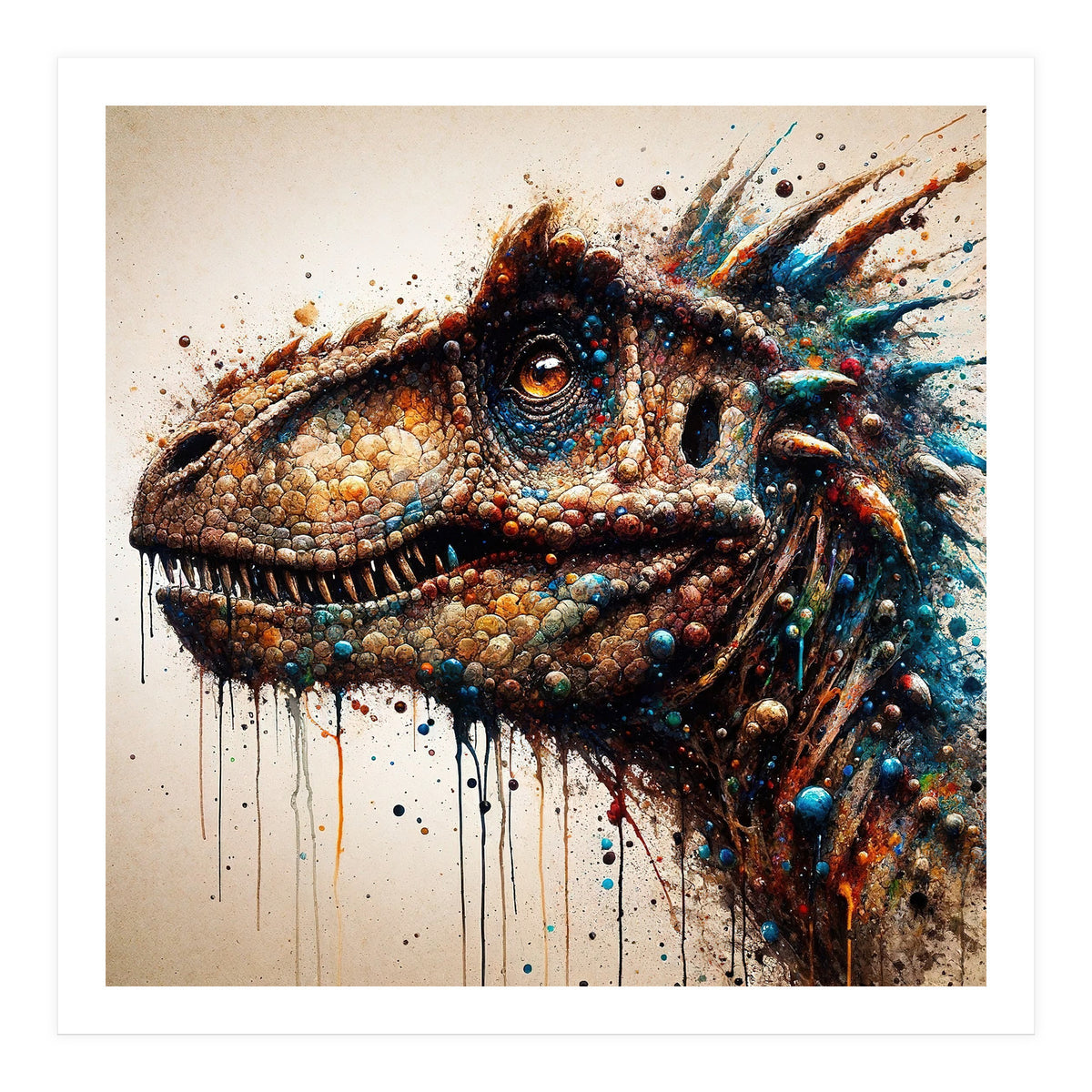 Powerful Dinosaur (Print Only)