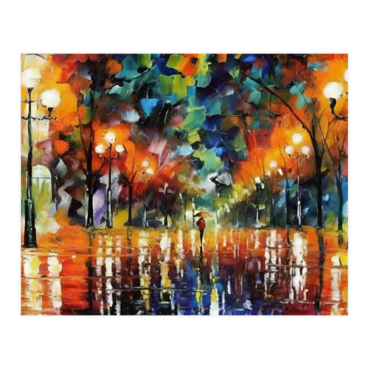 Nature Abstract Urban Tree (Print Only)