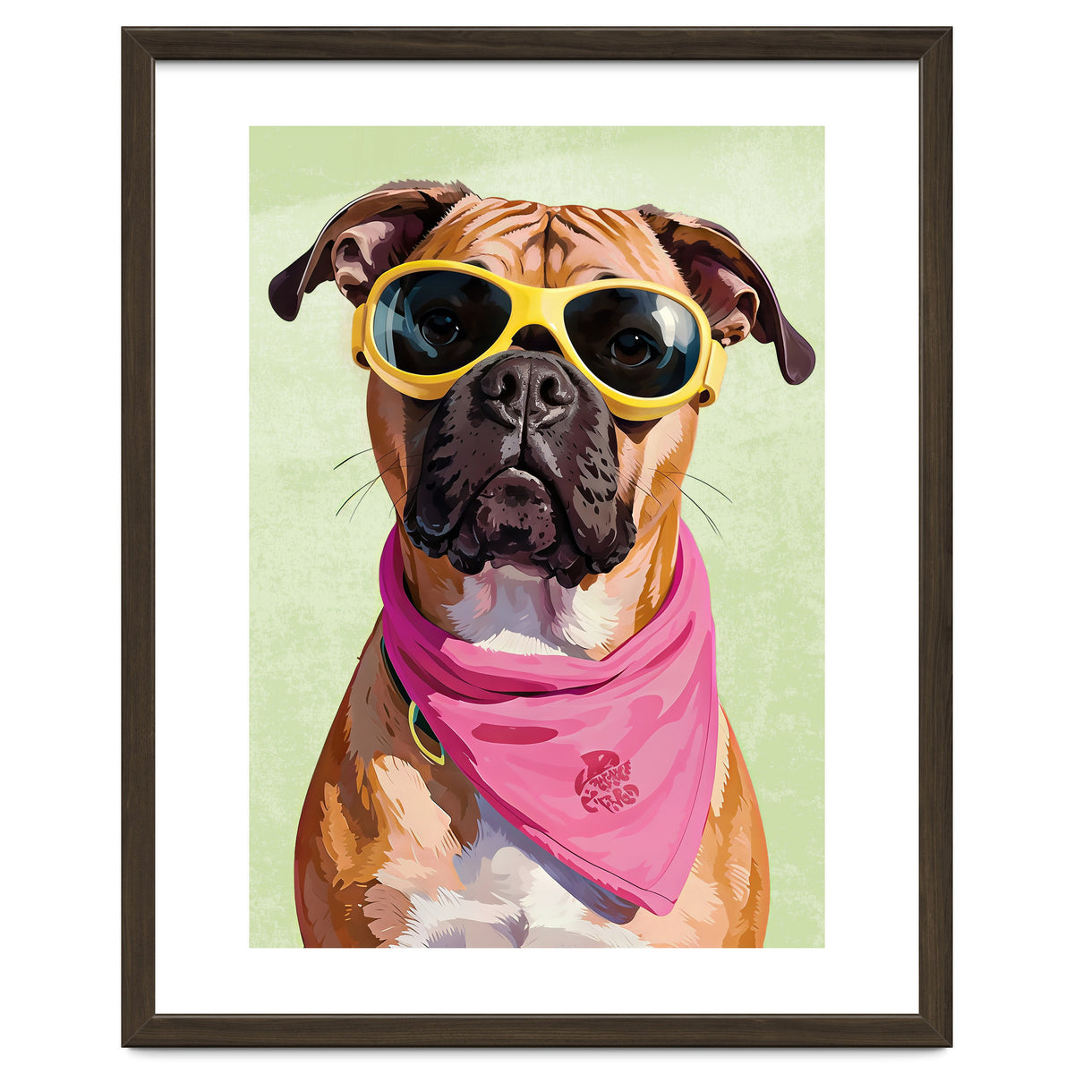 Cool Dog with Sunglasses – Funky Bandana