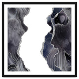 Black & Silver Glitter Agate Texture 05 thumbnail