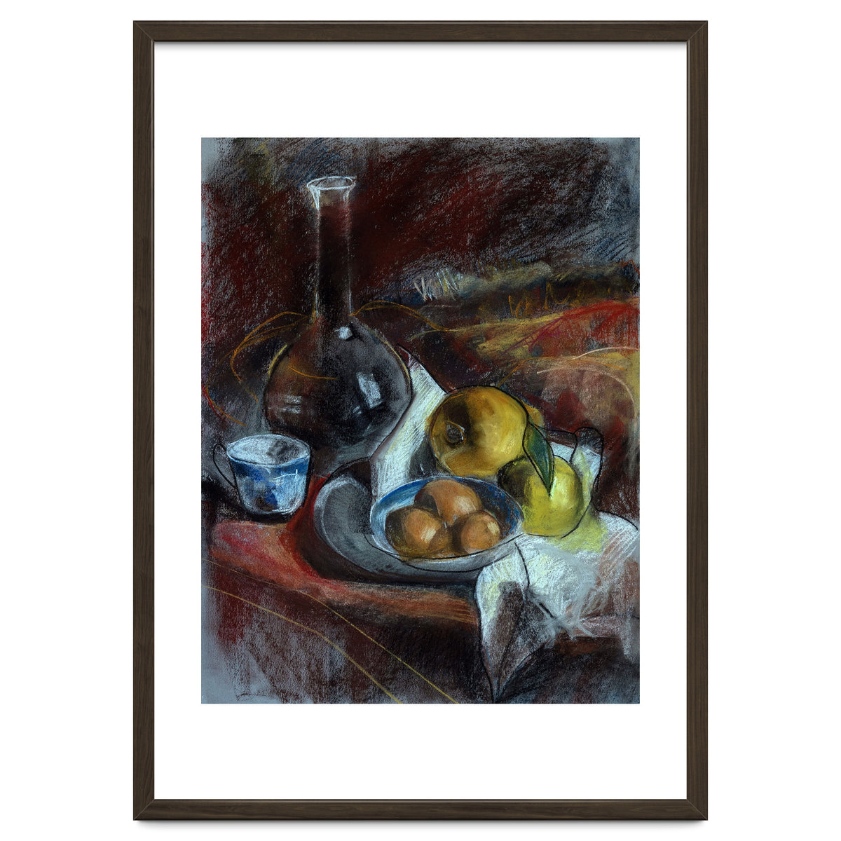 Eggs and Juicy fruits