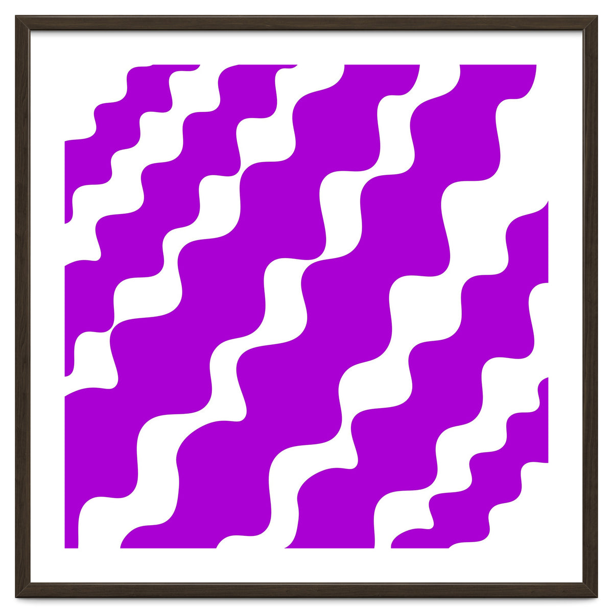 Purple Wavy Pattern
