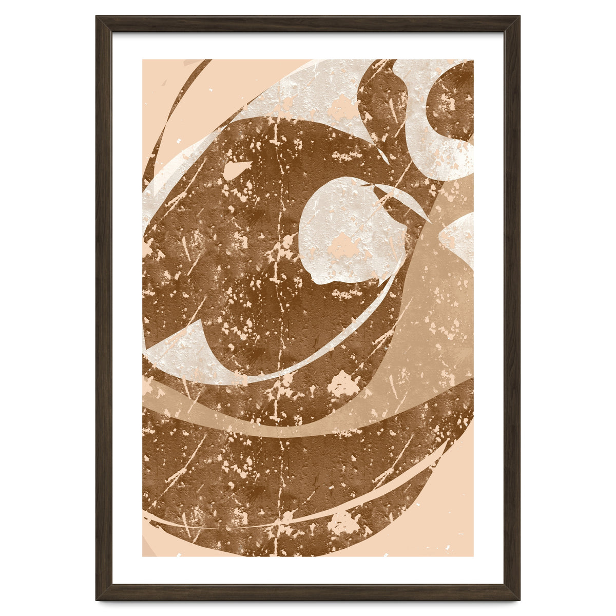 Brown Abstract Clash