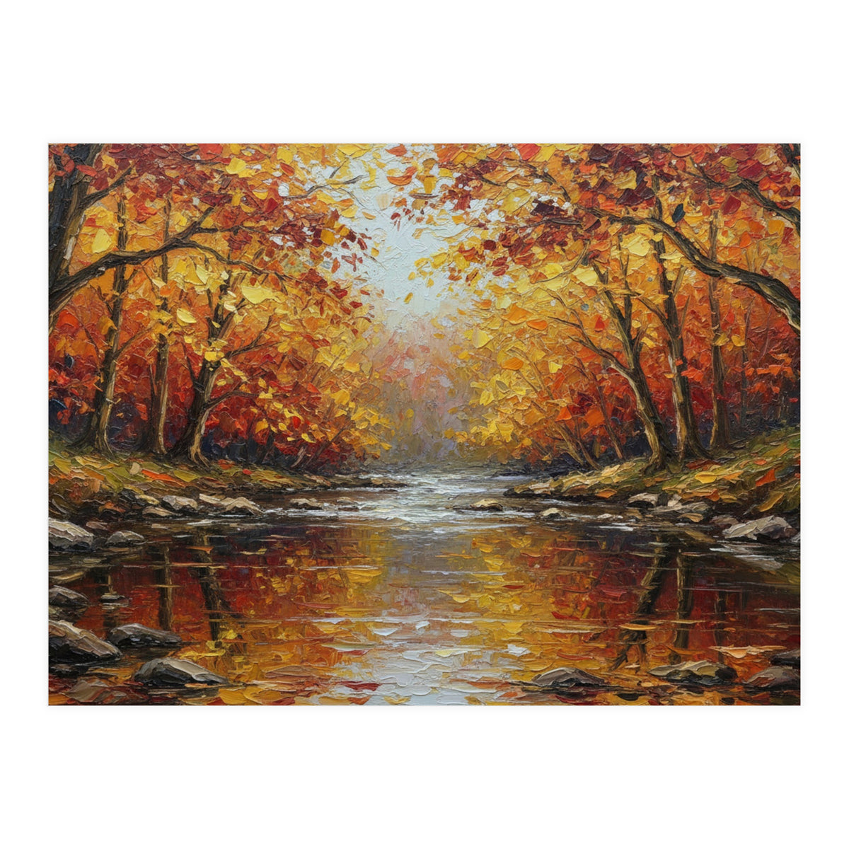 Golden Autumn Creek (Print Only)