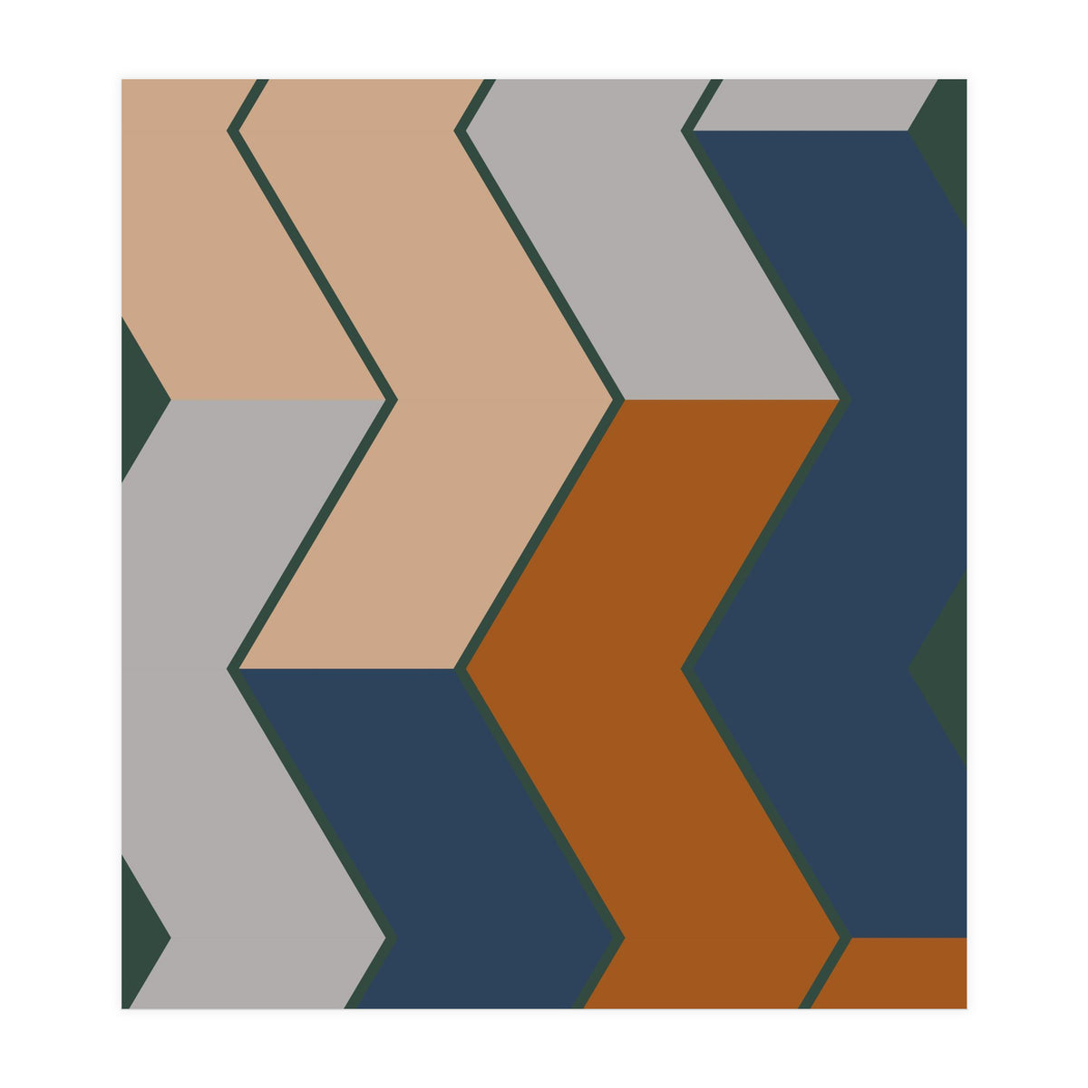 Modern Fall Winter  (Print Only)