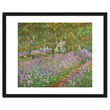 Le jardin a Giverny. Oil on canvas. thumbnail