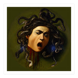 Caravaggio – Medusa | Baroque Mythological Painting Head of Medusa (Print Only) thumbnail