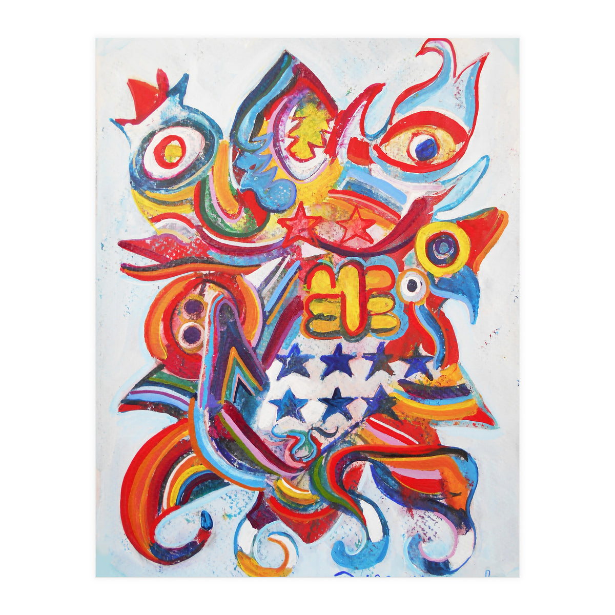 Abstracto Pop 4 (Print Only)