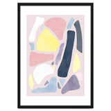 Organic Rustic Abstract Shapes Pastel I thumbnail