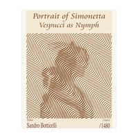 Portrait Of Simonetta Vespucci As Nymph – Sandro Botticelli (1480) (Print Only)