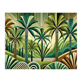 Tropical Art Deco Oasis (Print Only) thumbnail