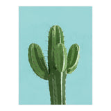 Blue Cactus 1 (Print Only) thumbnail