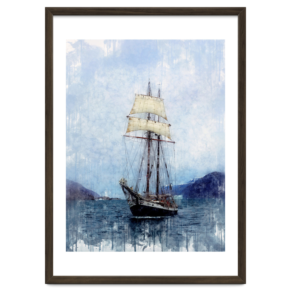 strong determination to start the ship's adventure