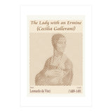 The Lady With An Ermine (cecilia Gallerani) – Leonardo Da Vinci (1489–1491) (Print Only) thumbnail