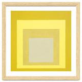 JOSEF ALBERS - HOMAGE TO THE SQUARE YELLOW WHITE thumbnail