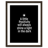 A little positivity will always shine a light in the dark thumbnail