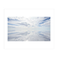 Infinite Horizon: Mirror Reflections on the Salt Flats (Print Only)