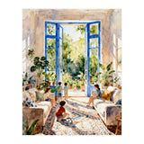 Matisse Inspired Family Room (Print Only) thumbnail