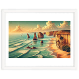Vintage Australia, Great Ocean Road Poster thumbnail