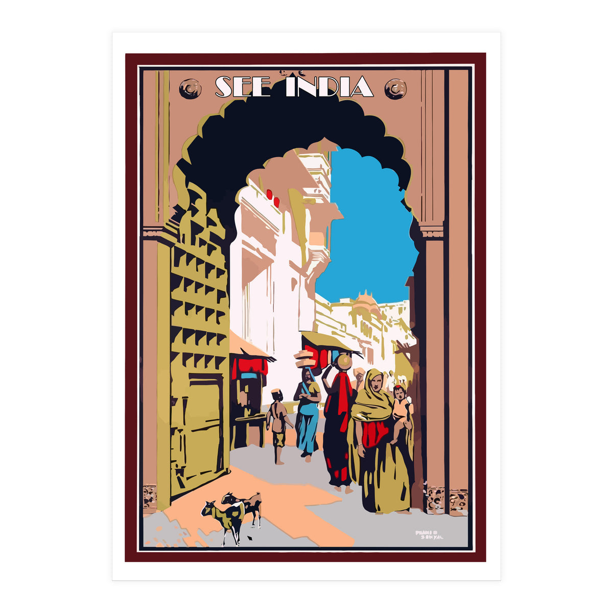 India, at the Gate (Print Only)