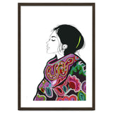 Embroidery Realistic Digital Embroidery Fashion Illustration Art Print Viddy Pop Studio Mood Room thumbnail