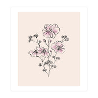 Wild Roses Bouquet (Print Only)