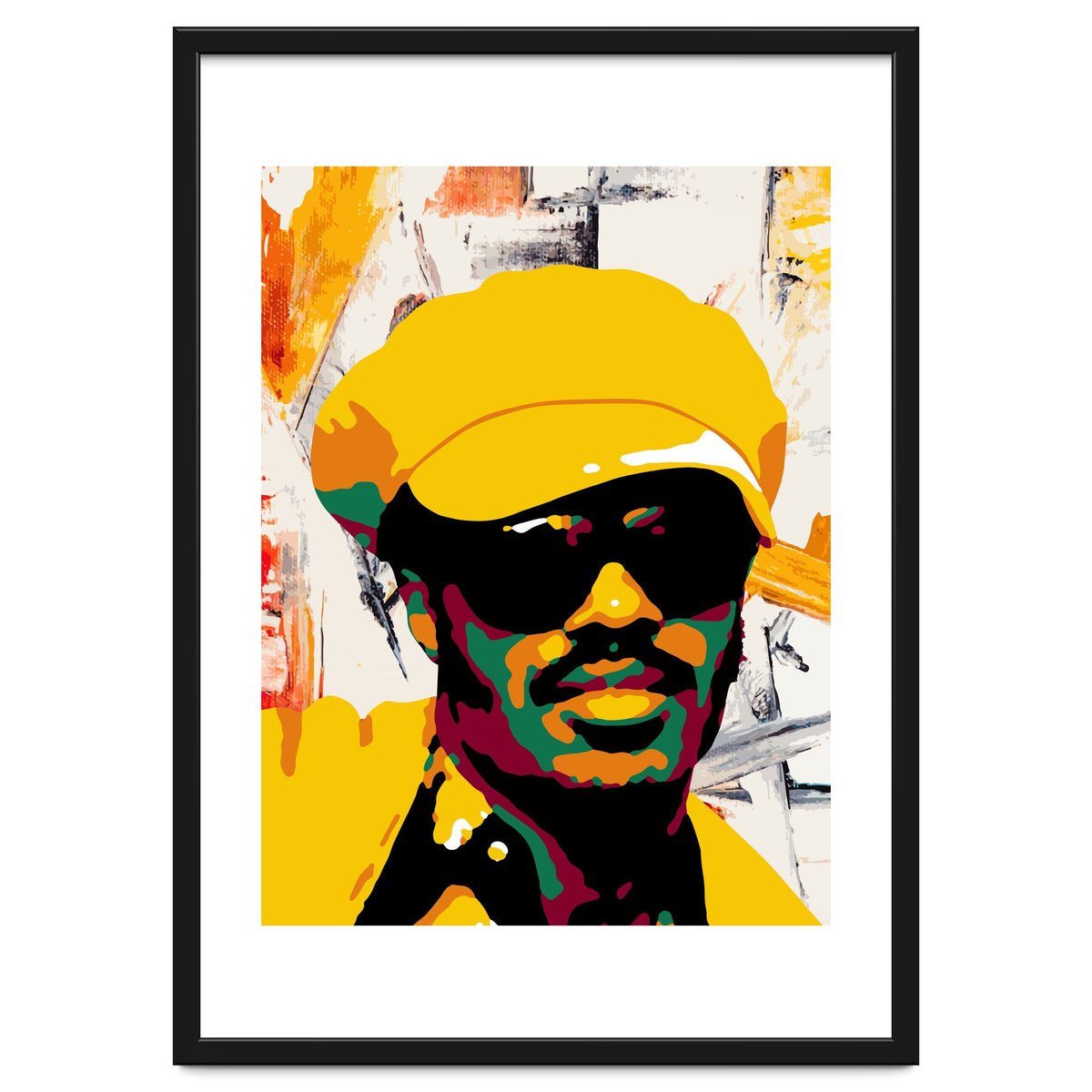Stevie Wonder Retro Pop Art