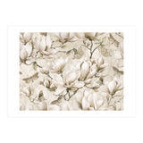 Magnolia And Butterfly Cream (Print Only) thumbnail