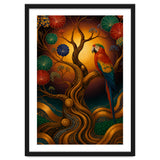 Parrot in Retro Contemporary Aesthetics thumbnail