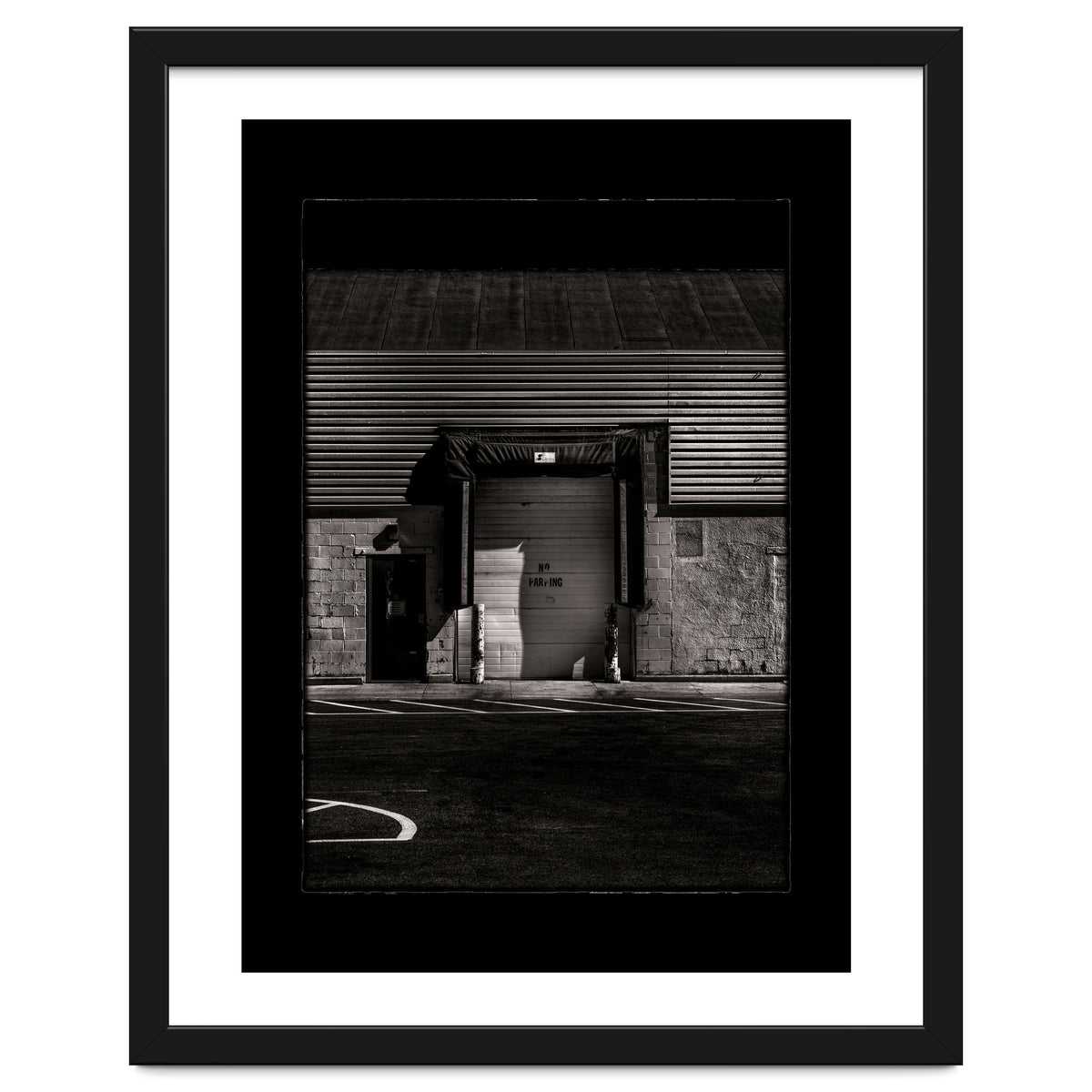 No Parking No 1 with Border