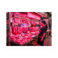 Meat Shop - Hong Kong (Print Only)